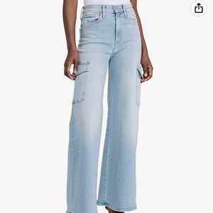Mother Undercover Cargo Denim Jeans